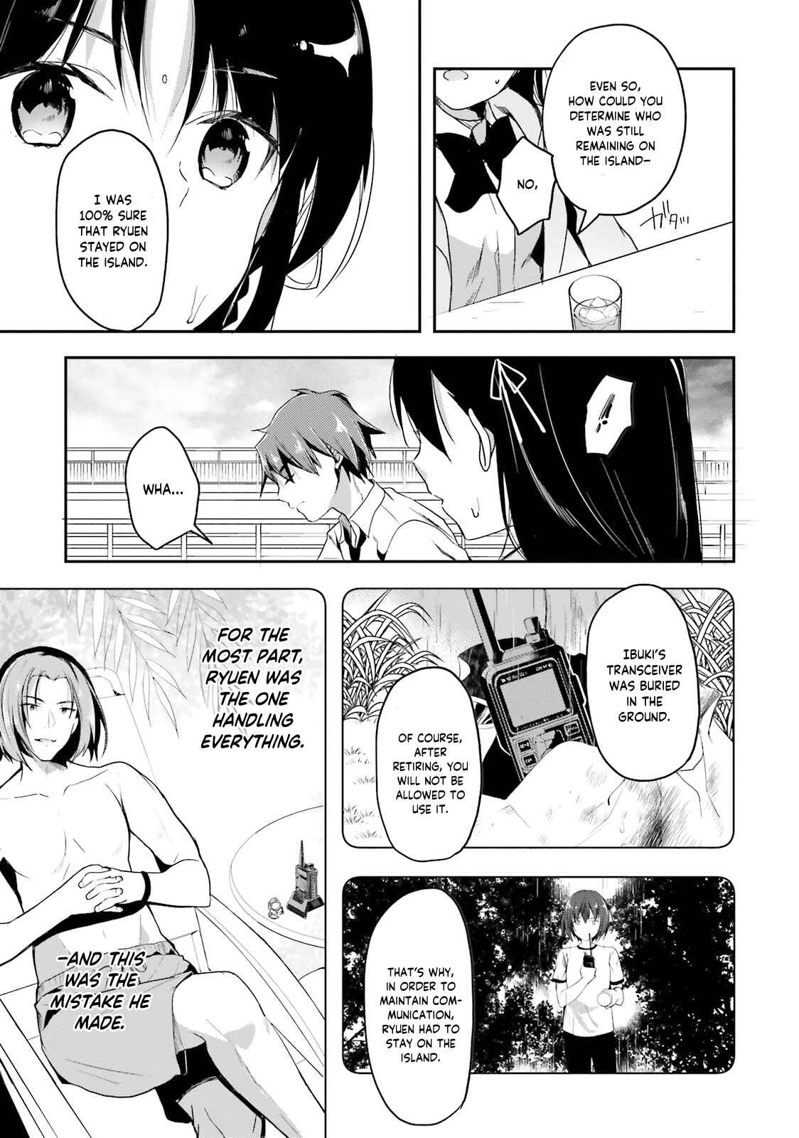 Page 22 Chapter 27 Classroom of the Elite
