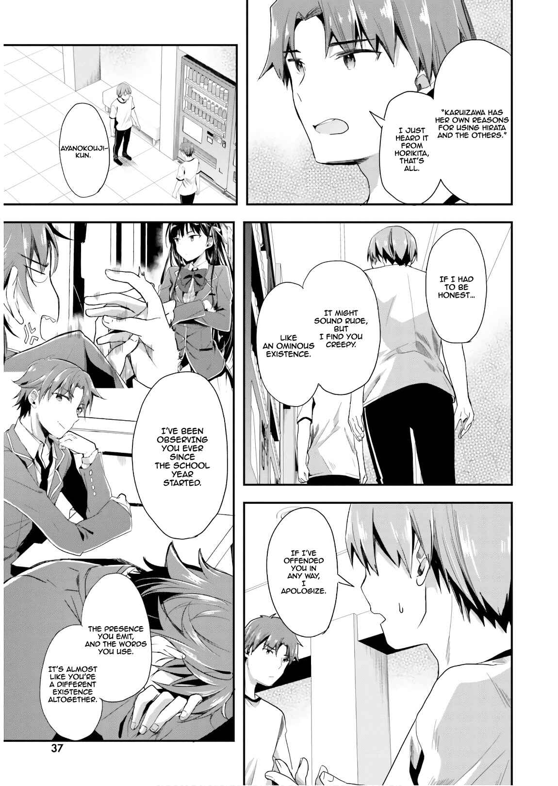 Page 13 Chapter 40 Classroom of the Elite