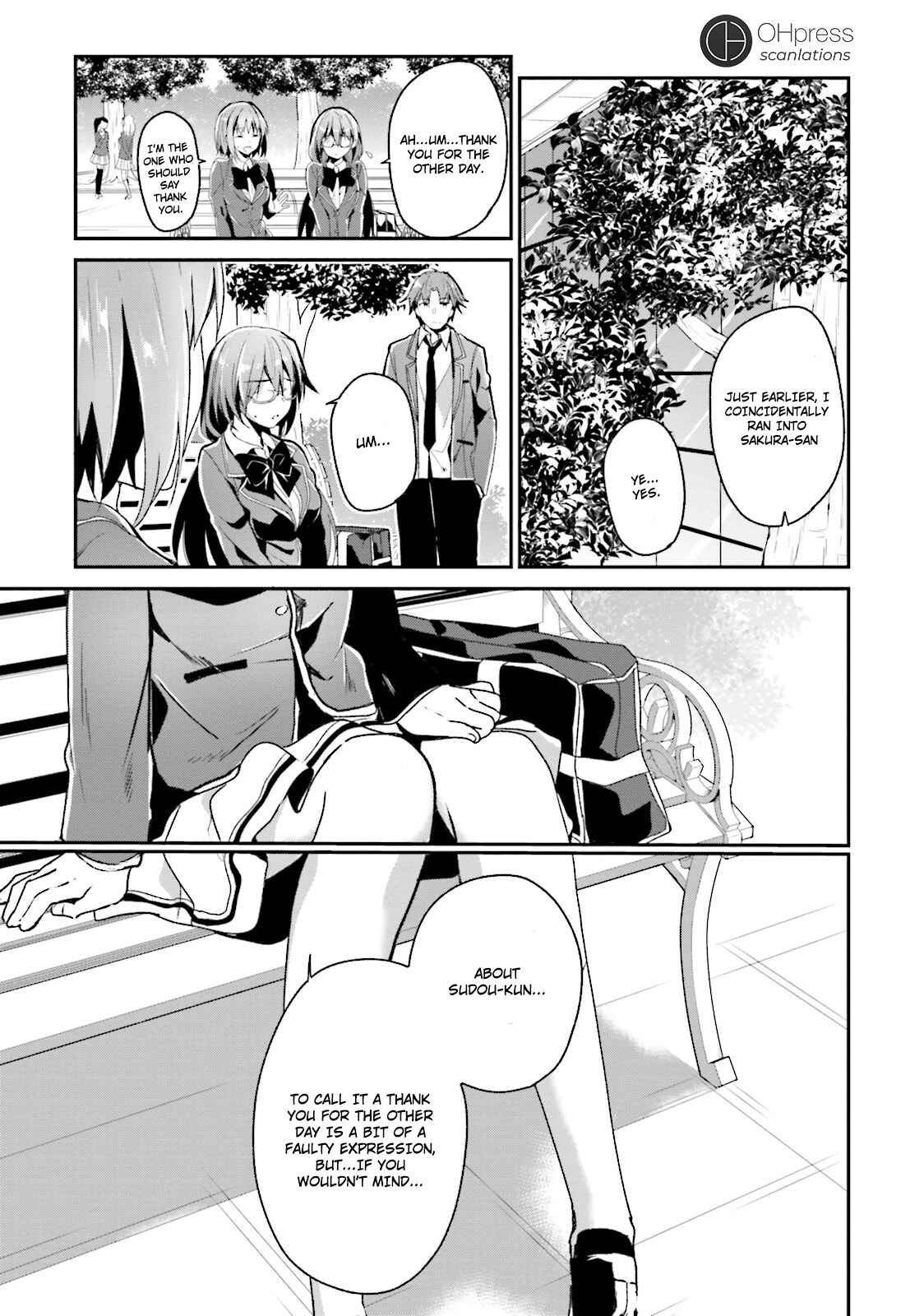 Page 13 Chapter 11 Classroom of the Elite