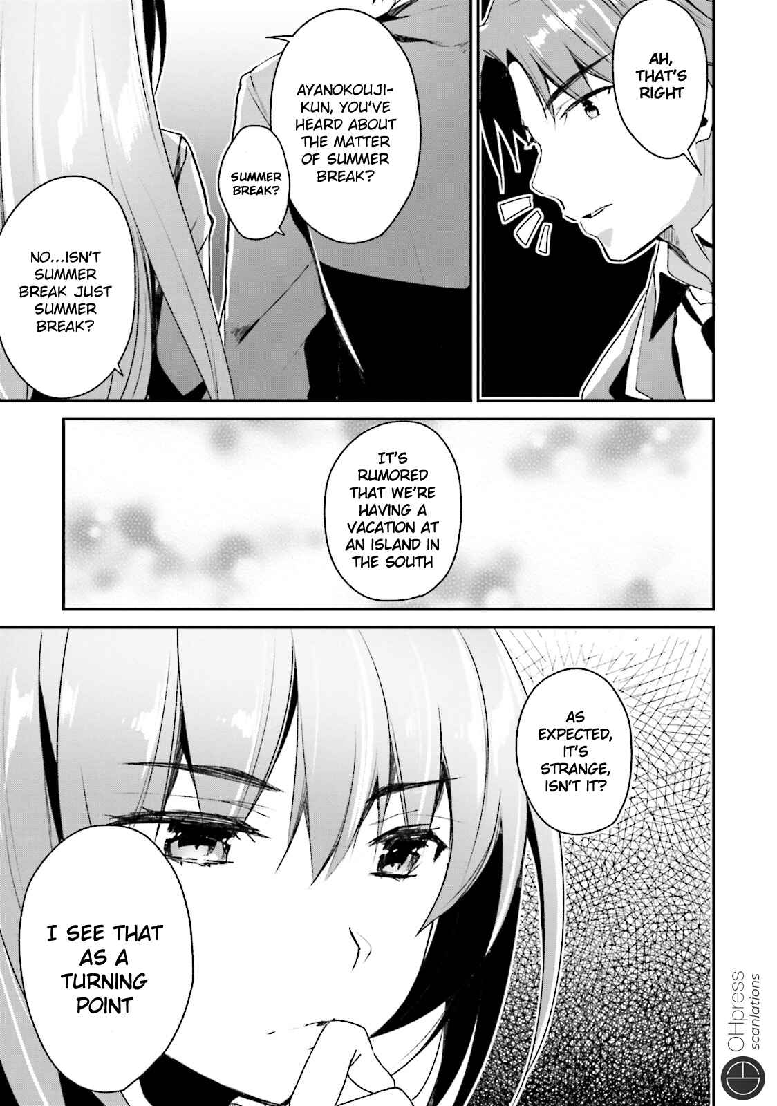 Page 19 Chapter 11 Classroom of the Elite