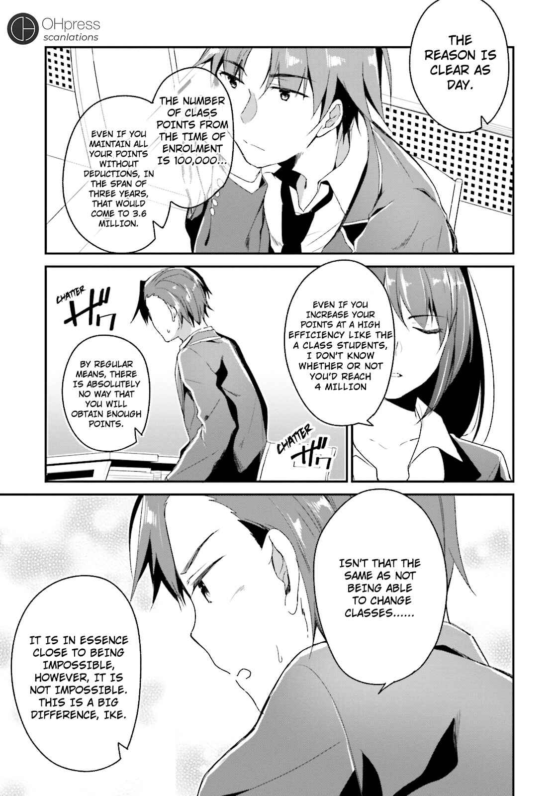 Page 7 Chapter 11 Classroom of the Elite