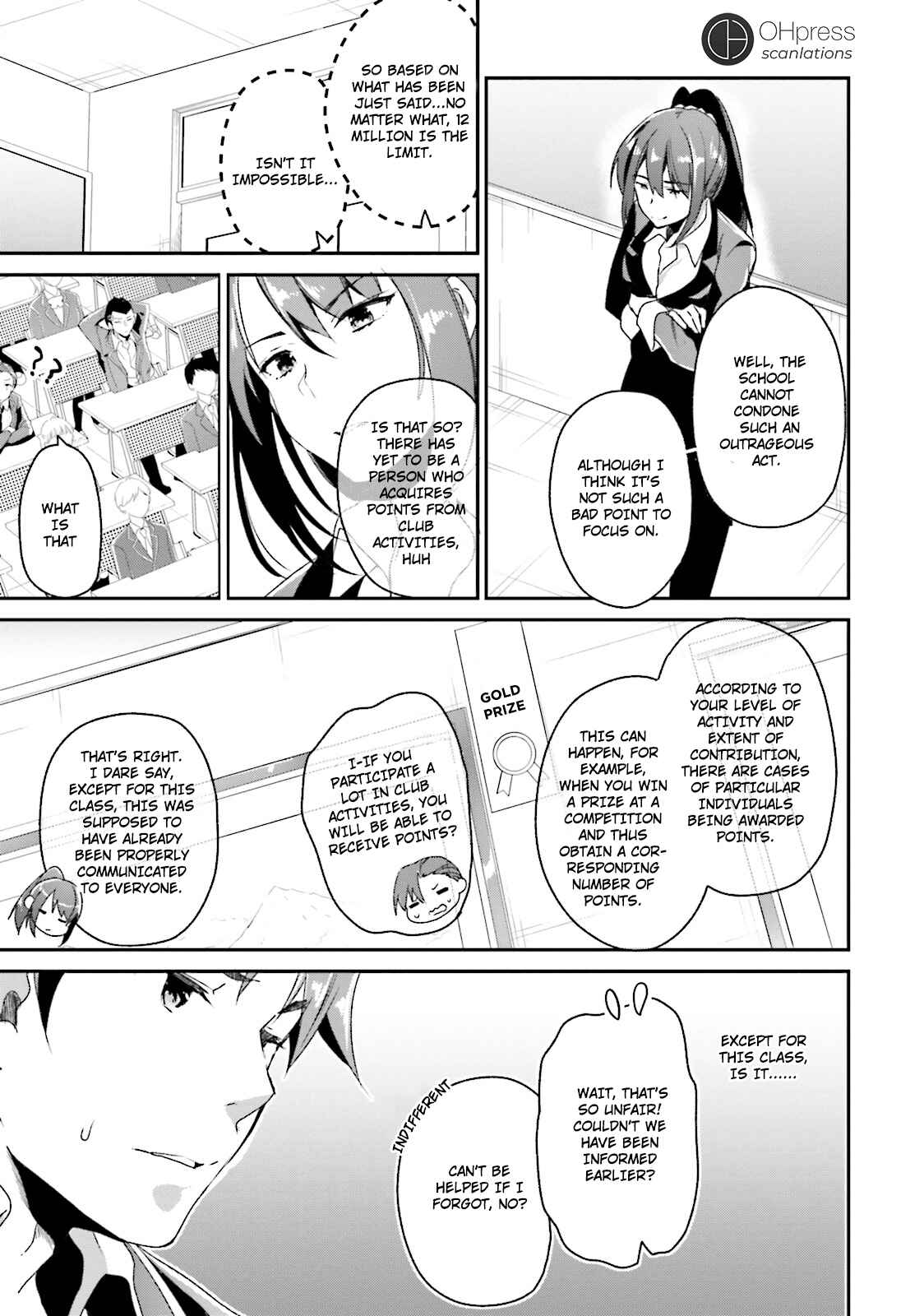 Page 9 Chapter 11 Classroom of the Elite