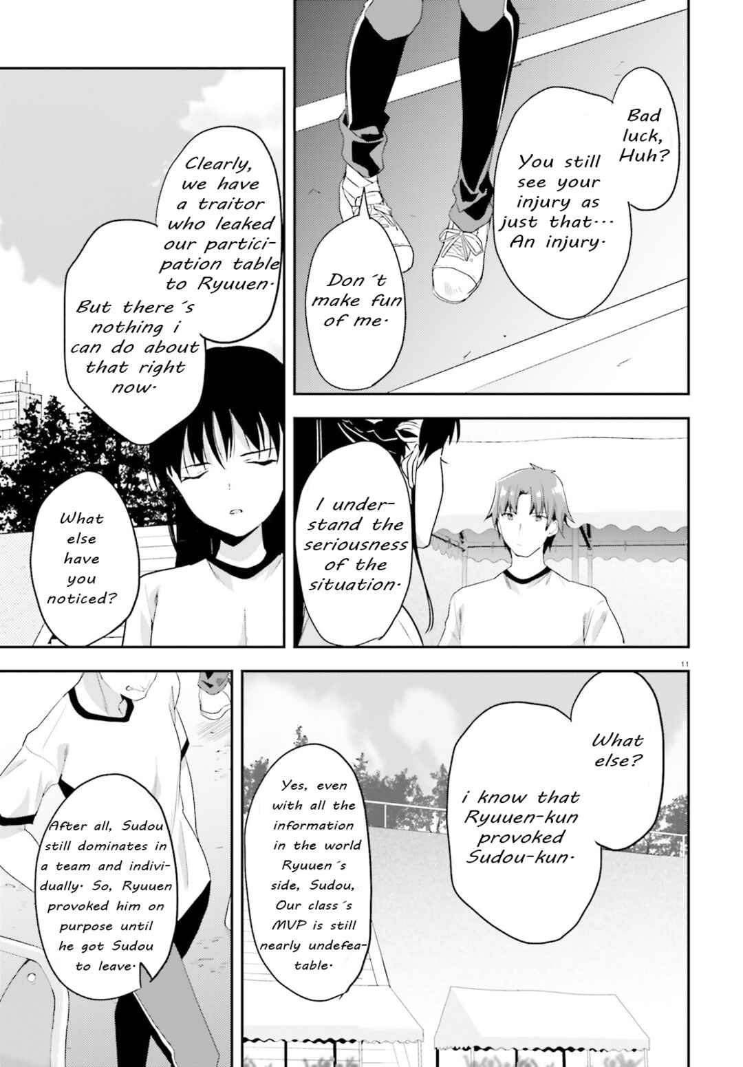 Page 11 Chapter 71 Classroom of the Elite