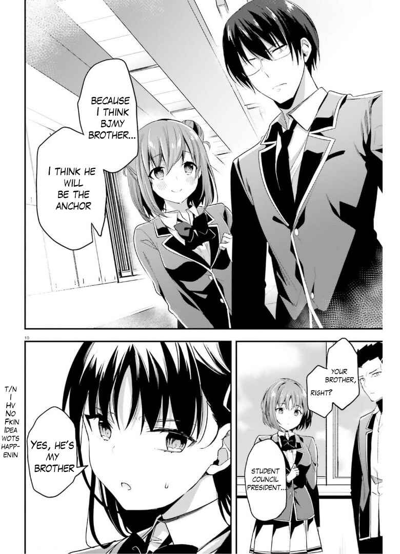 Page 10 Chapter 63 Classroom of the Elite