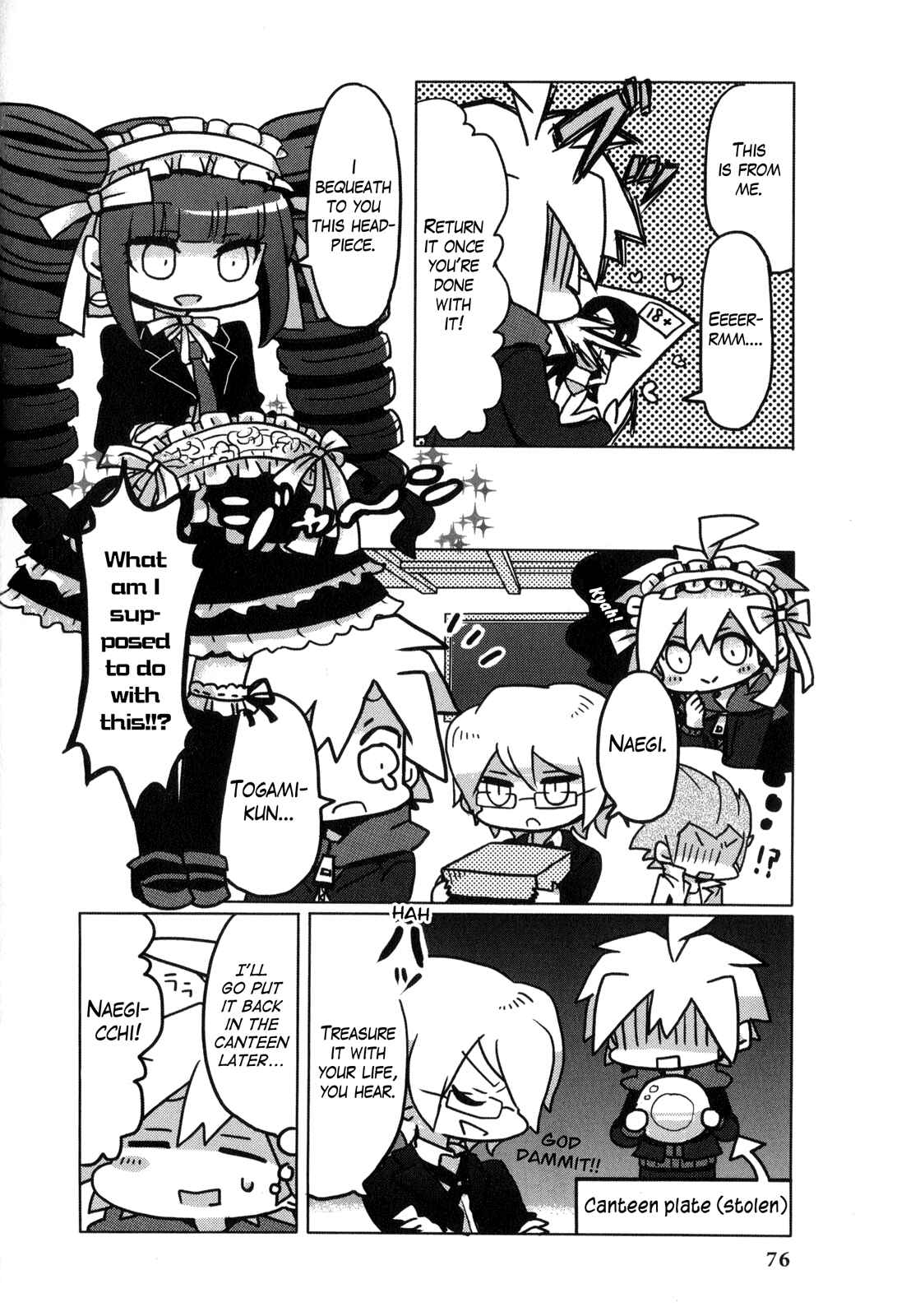 Page 4 Chapter 7 Danganronpa - The Academy of Hope and High School Students of Despair Comic Anthology