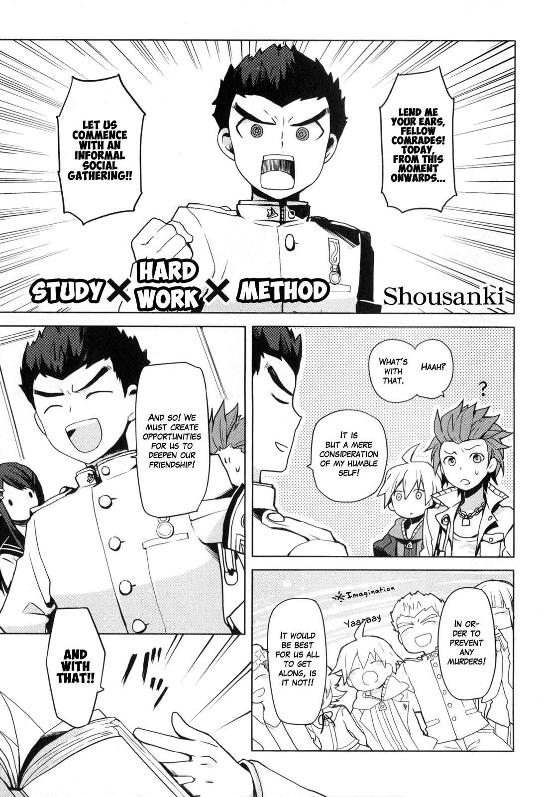 Page 1 Chapter 13 Danganronpa - The Academy of Hope and High School Students of Despair Comic Anthology