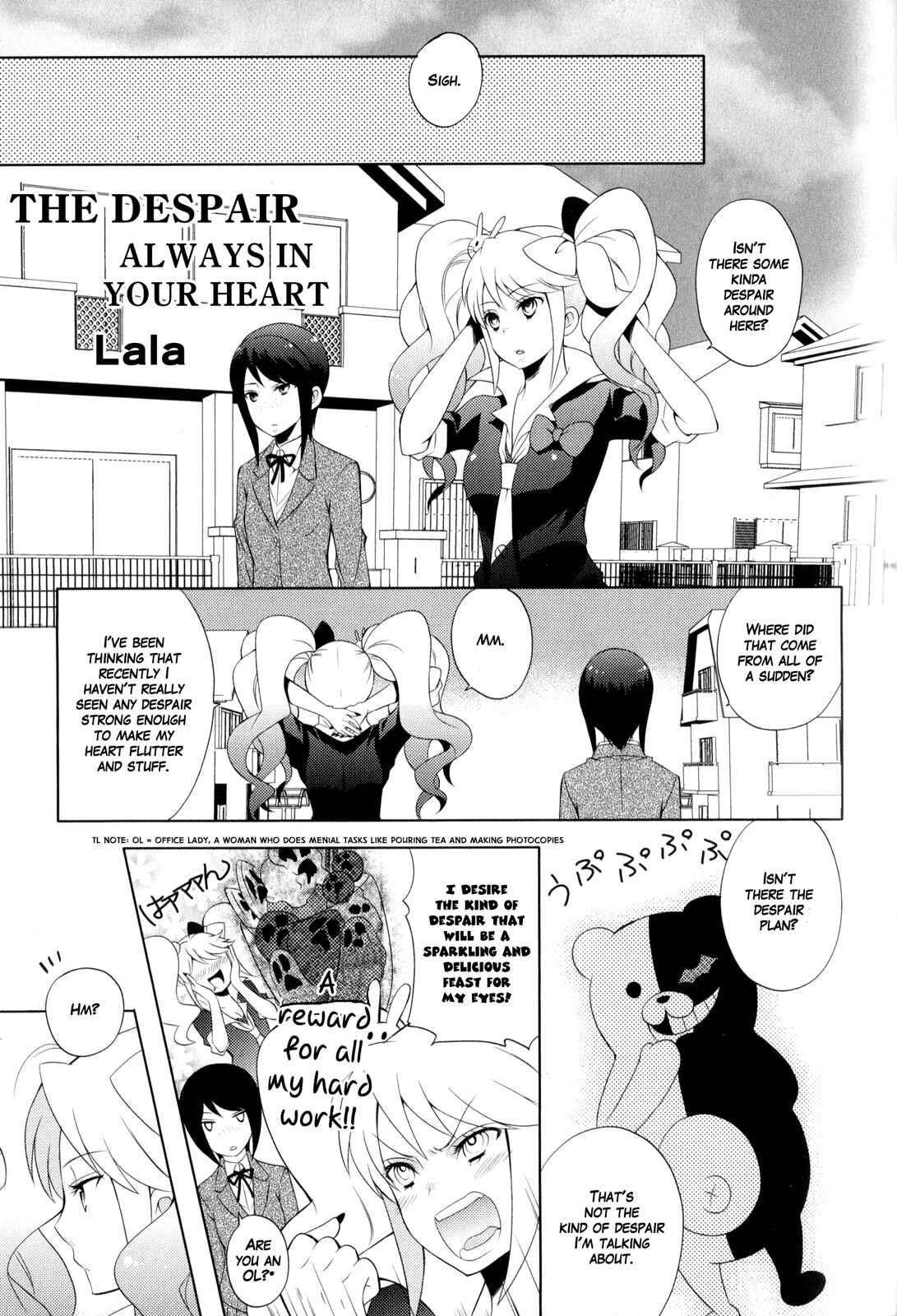 Page 1 Chapter 6 Danganronpa - The Academy of Hope and High School Students of Despair Comic Anthology