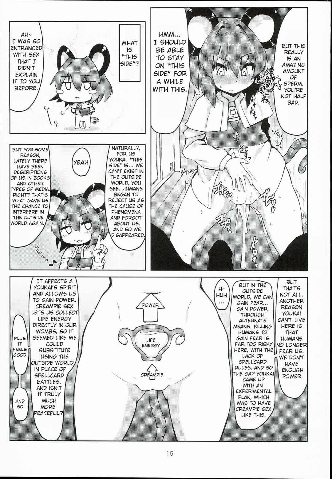 Page 14 Chapter Unknown_4f7d Touhou - Otonari wa Nazrin (Doujinshi)