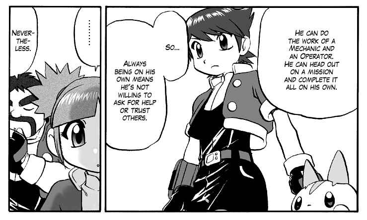 Page 19 Chapter 2 Darkrai Mission Story: Pokémon Ranger Vatonage - the Comic