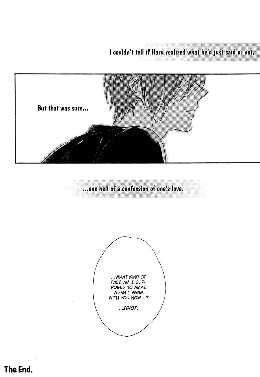 Page 15 Chapter Unknown_0ce0 Free! - Waga Koutekishu ni Tsugu (Doujinshi)