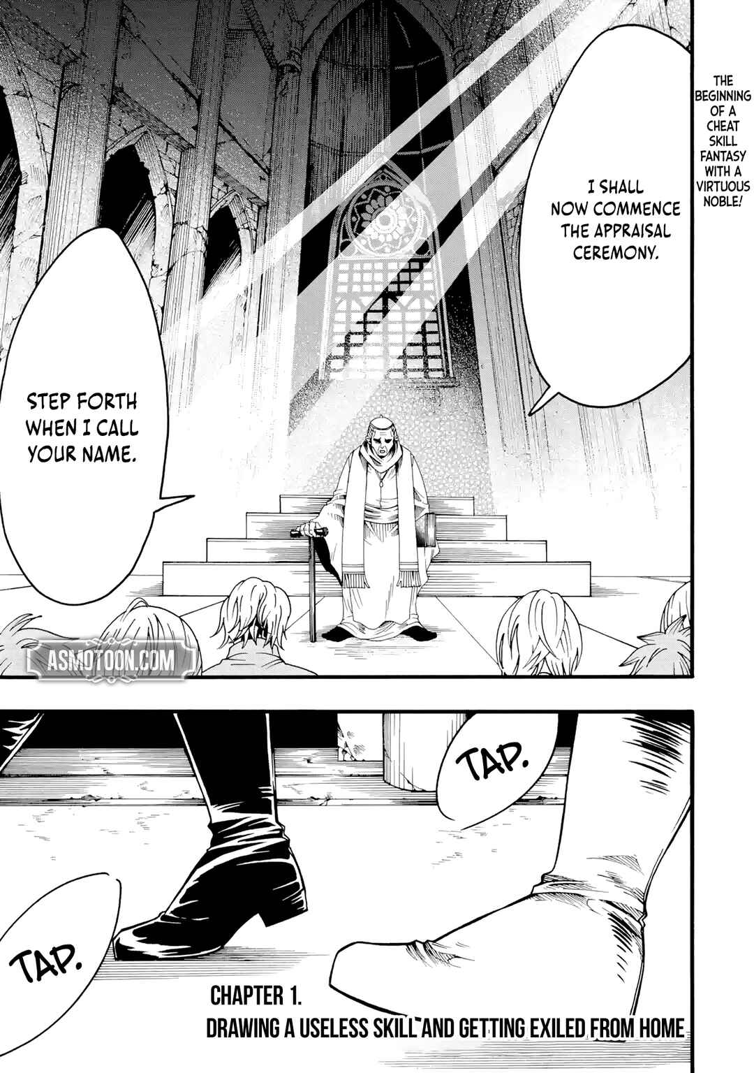 Page 2 Chapter 1 Ore dake Status Open Dekiru Kudan