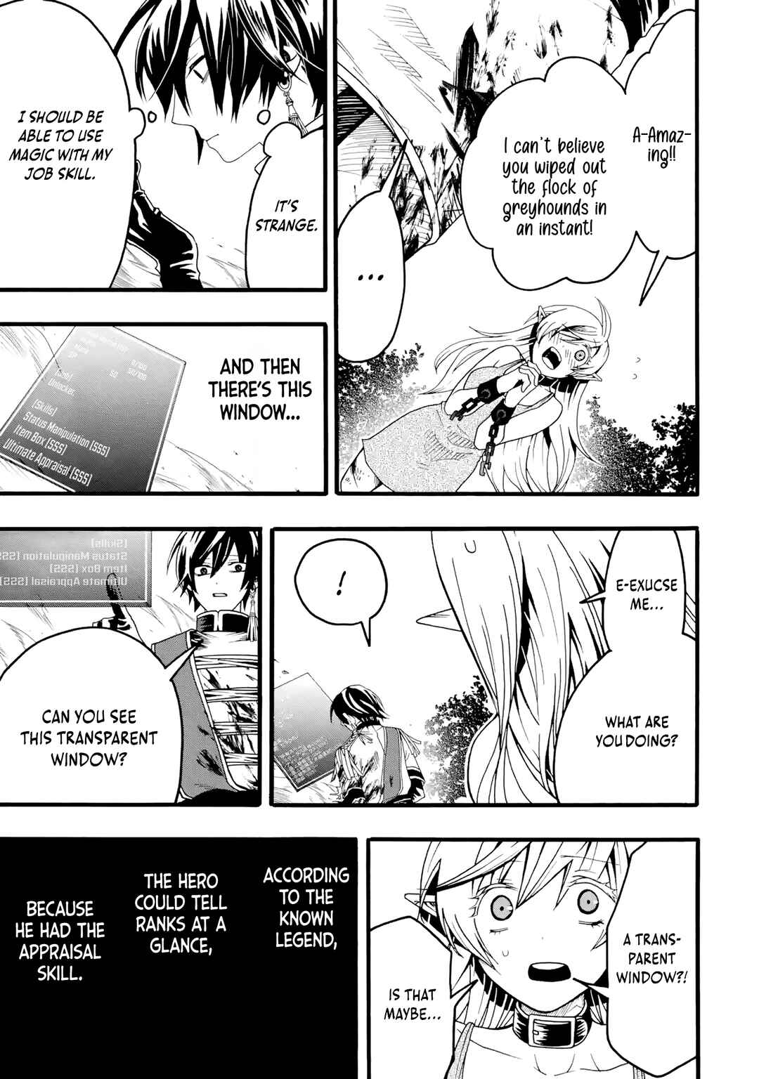 Page 56 Chapter 1 Ore dake Status Open Dekiru Kudan