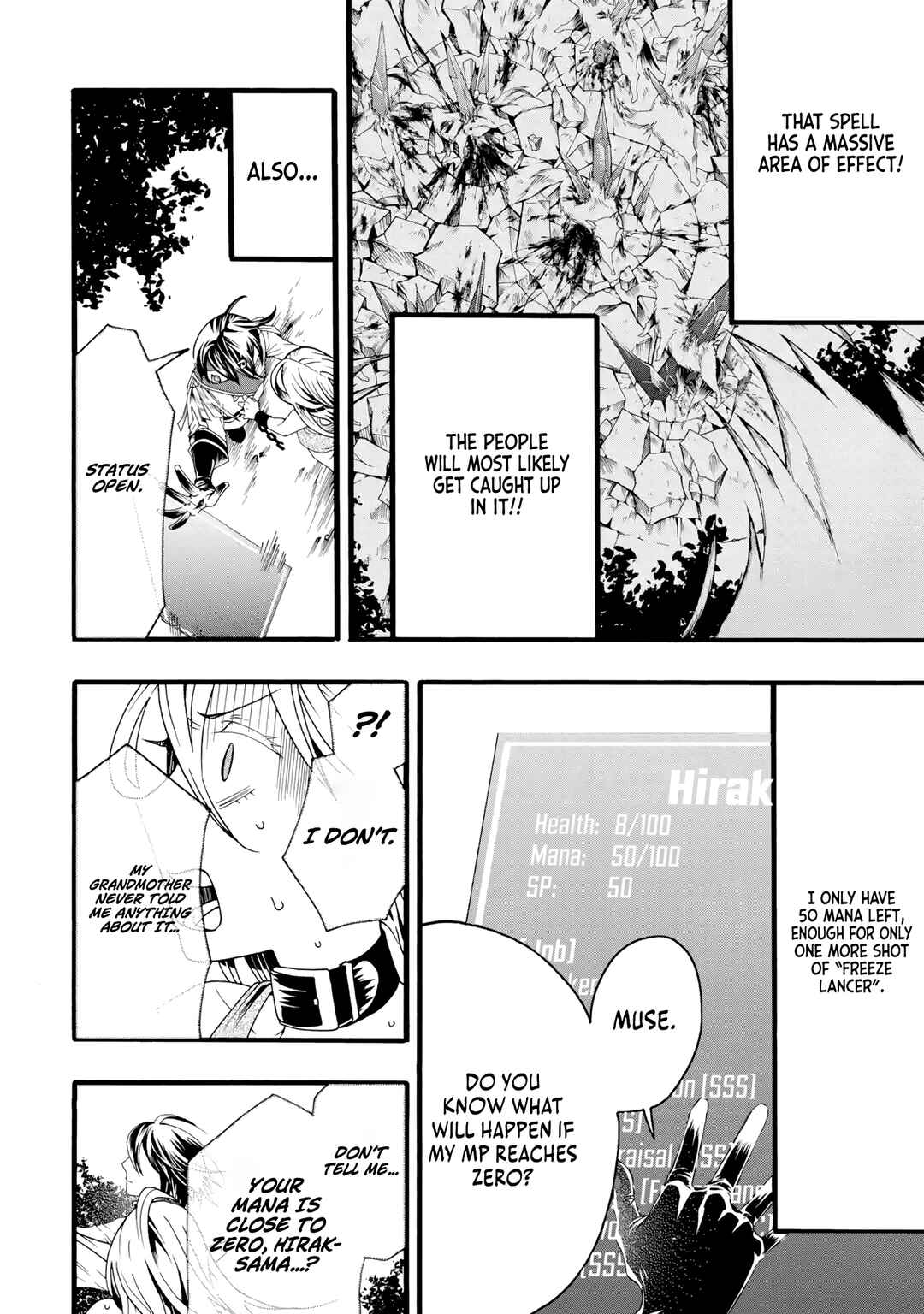 Page 35 Chapter 2 Ore dake Status Open Dekiru Kudan