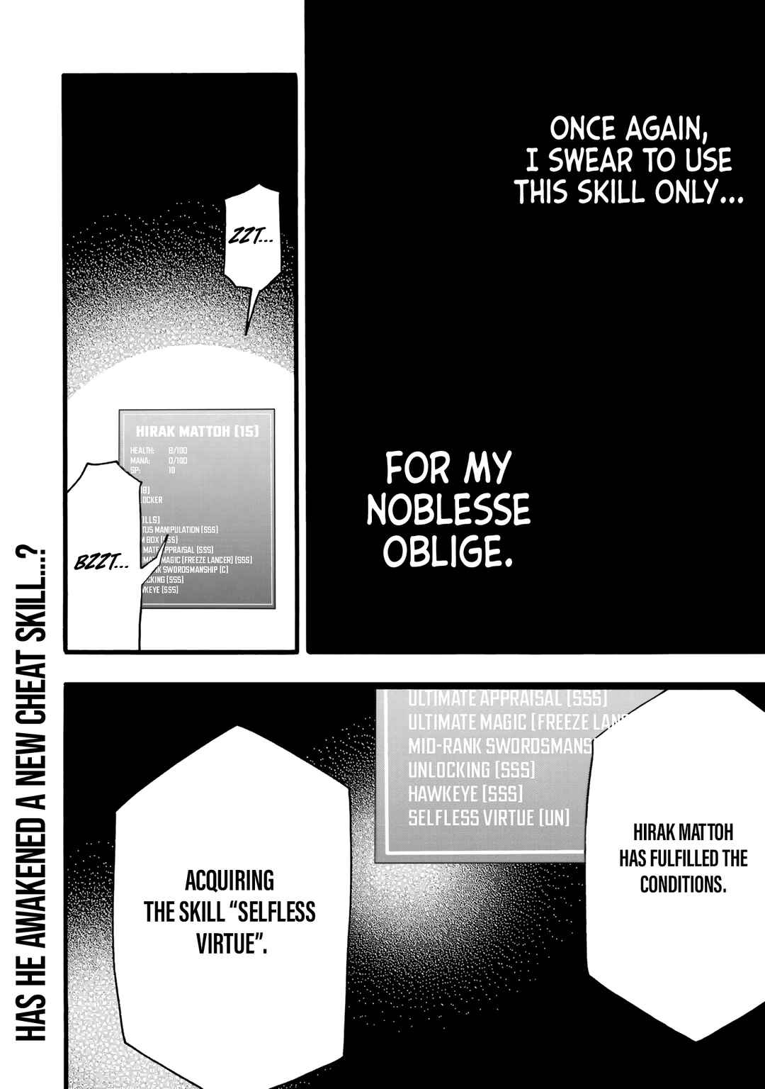 Page 51 Chapter 2 Ore dake Status Open Dekiru Kudan