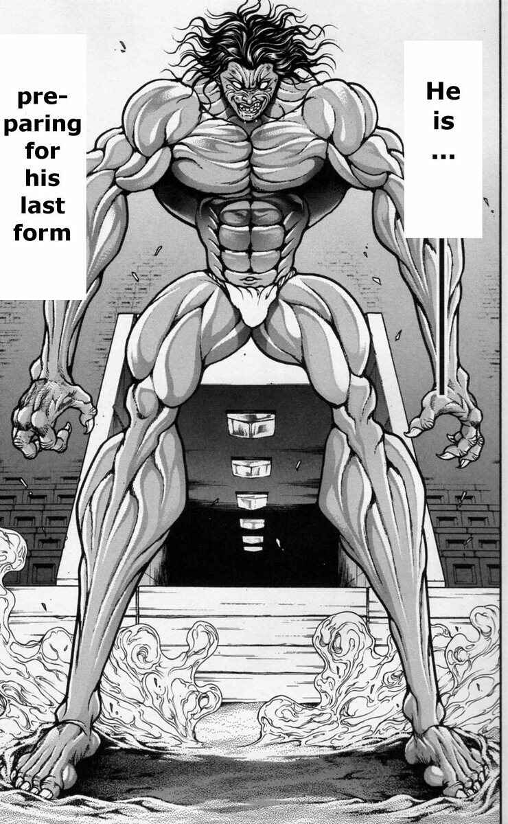 Page 8 Chapter 175 Hanma Baki