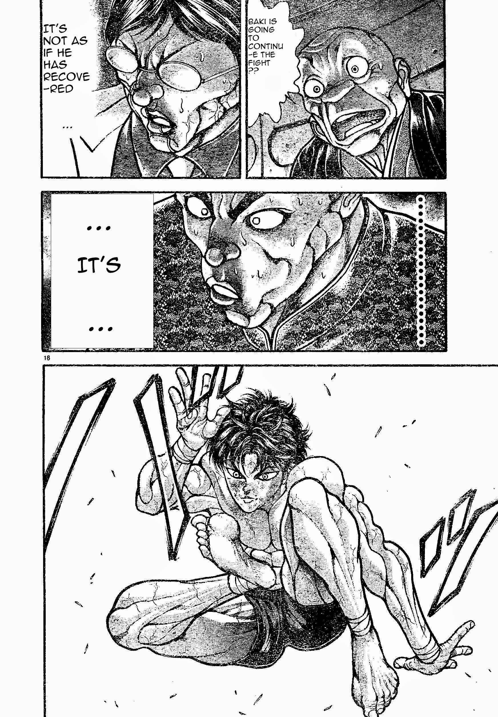 Page 16 Chapter 162 Hanma Baki