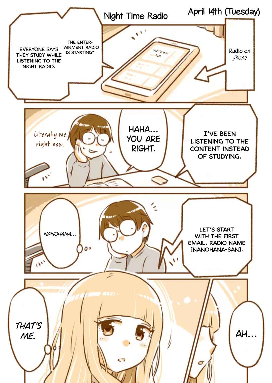 Page 1 Chapter 14 A long-distance relationship next door