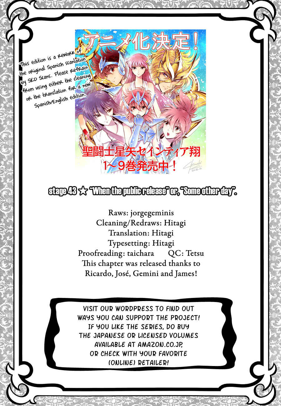 Page 1 Chapter 43 Saint Seiya: Saintia Sho
