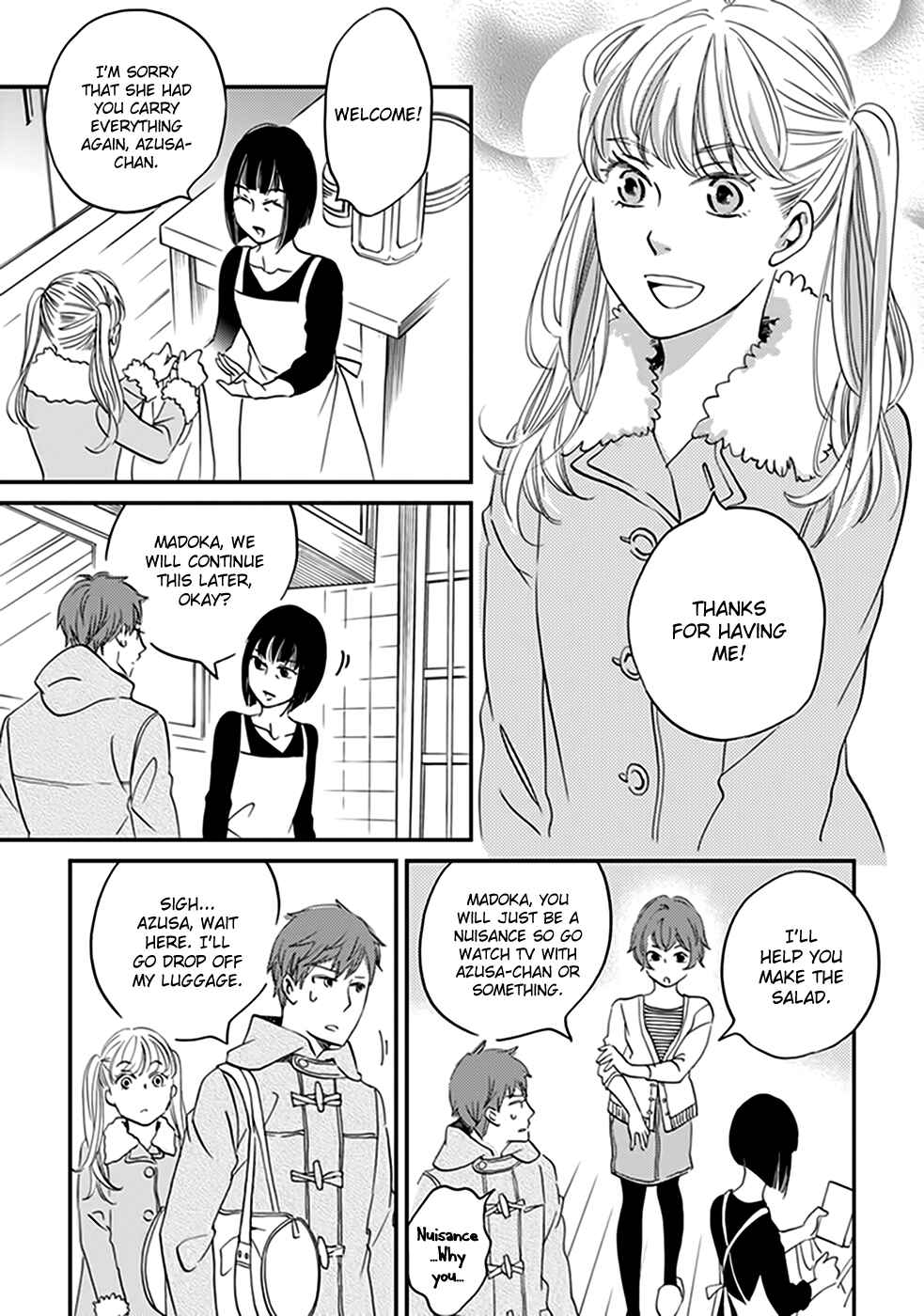 Page 18 Chapter 35 Ame Nochi Hare