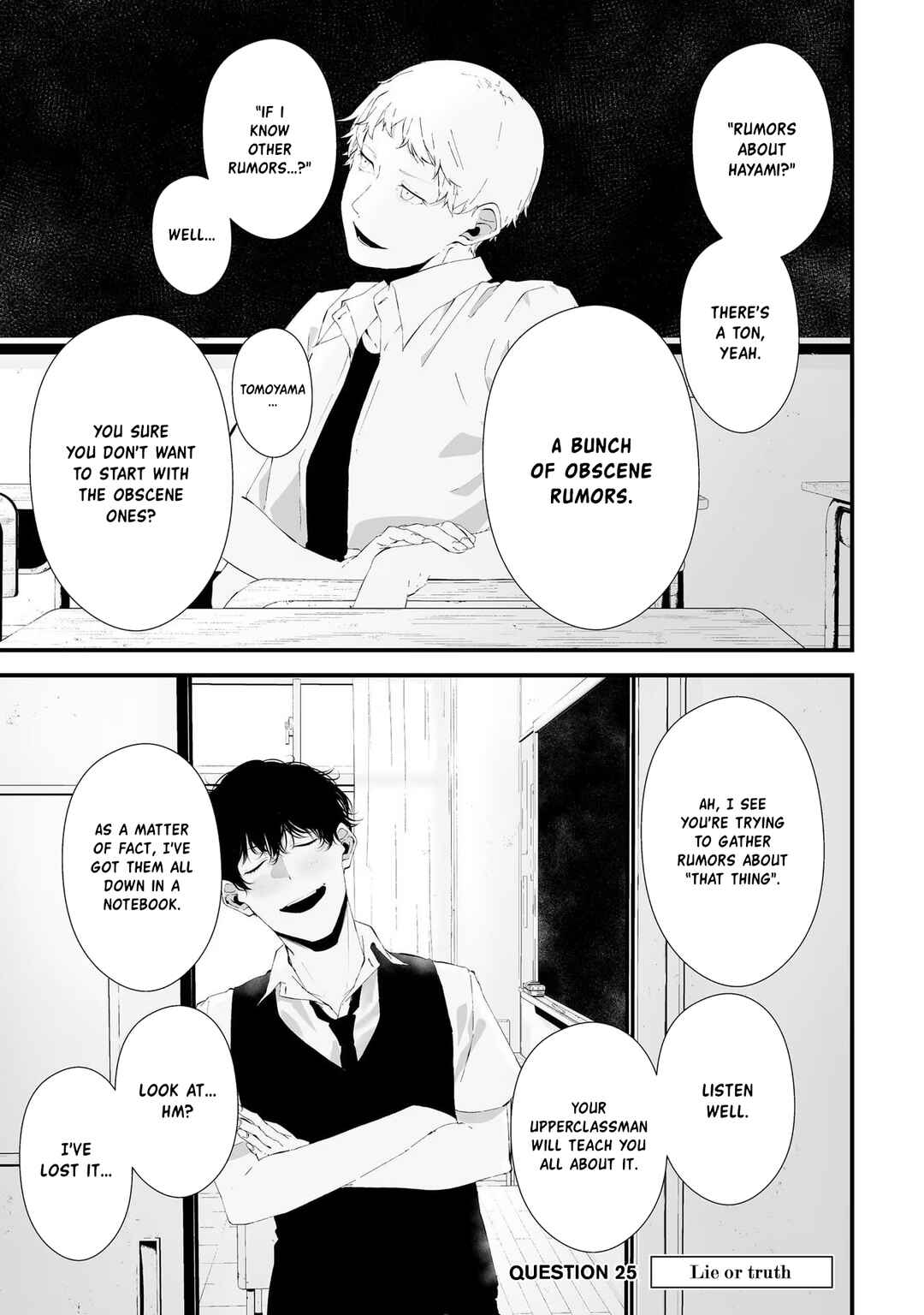 Page 1 Chapter 25 Tsurenai Hodo Aokute Azatoi Kurai ni Akai