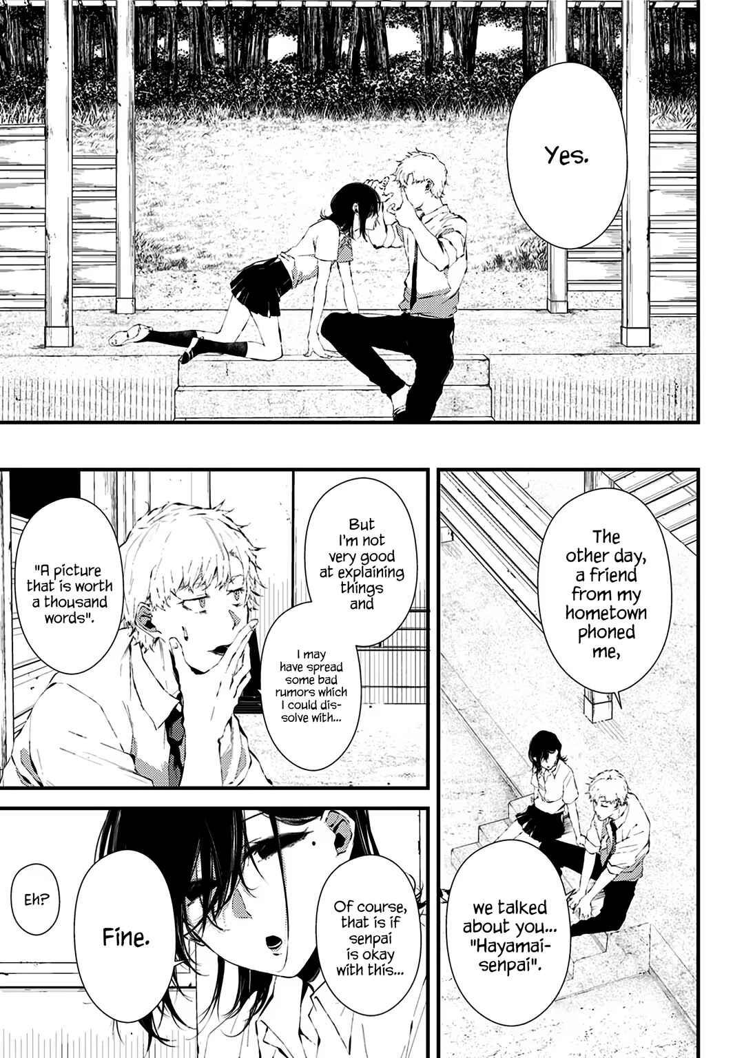 Page 5 Chapter 10.5 Tsurenai Hodo Aokute Azatoi Kurai ni Akai