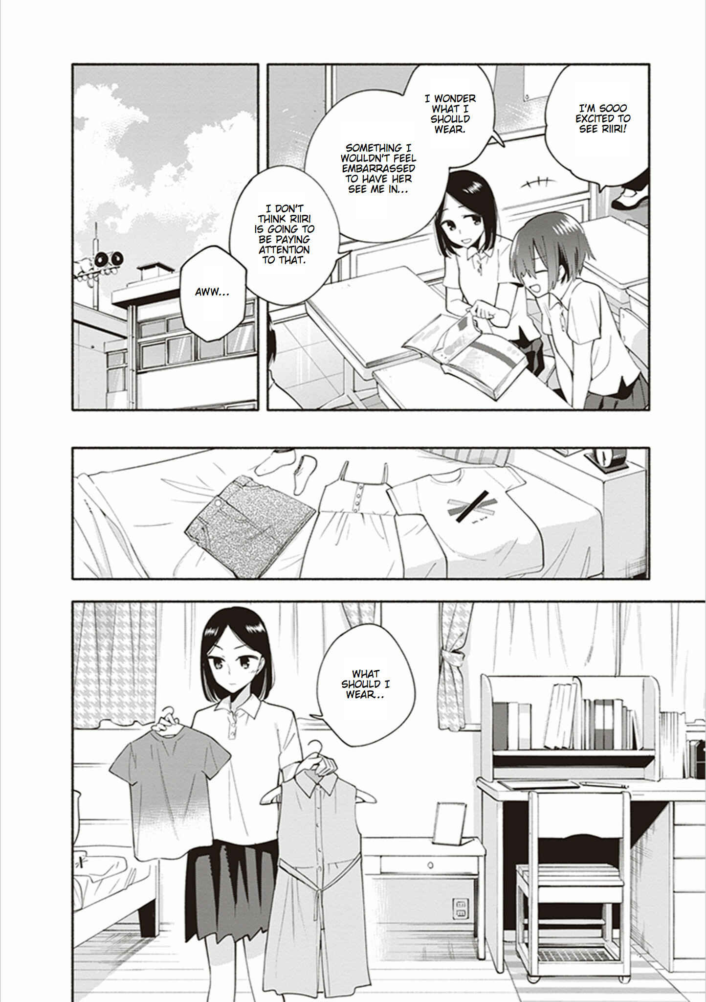 Page 4 Chapter 3 Eclair - Anata ni Hibiku Yuri Anthology