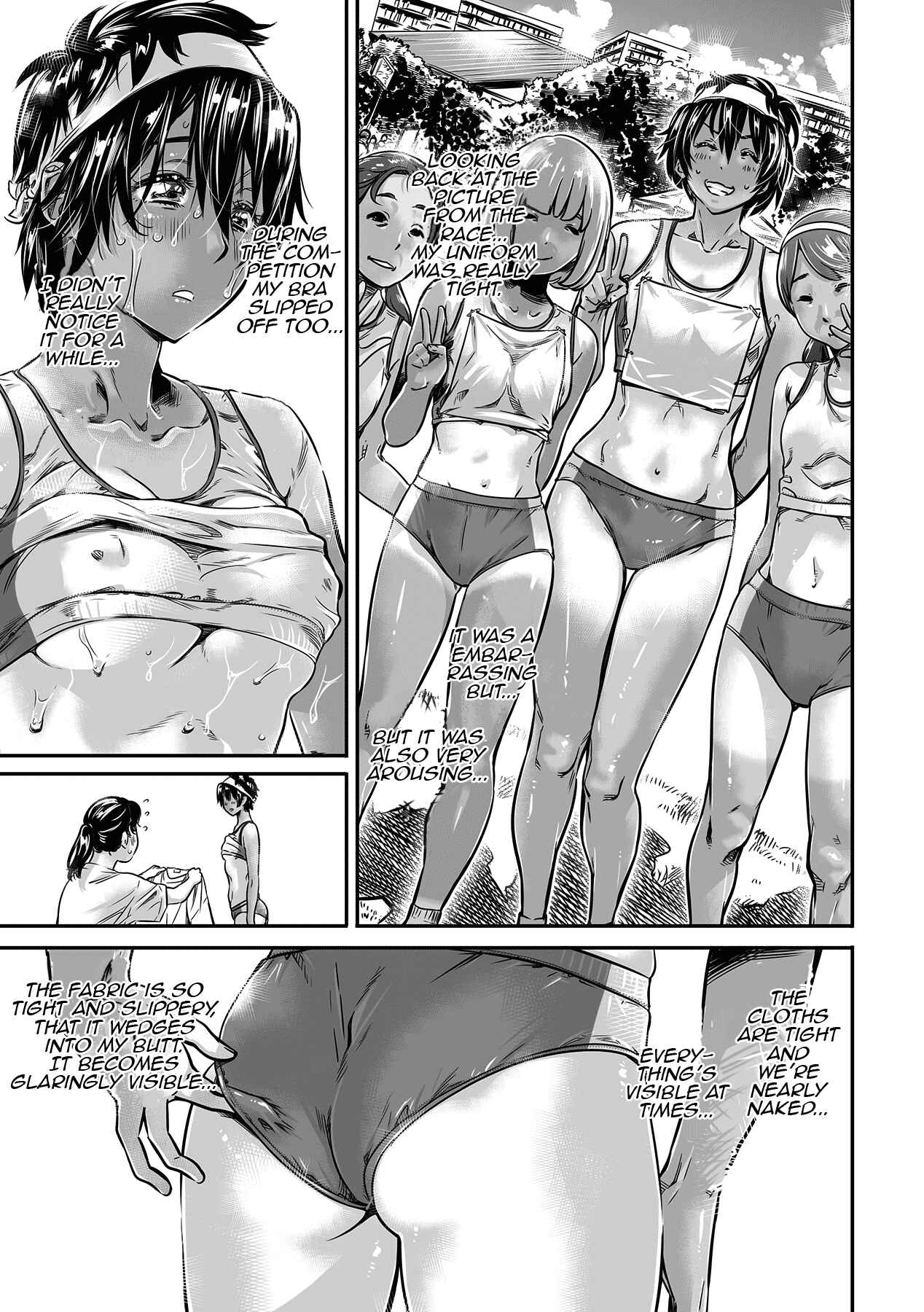 Page 16 Chapter Unknown_c243 Shinchou 175cm no Rikujou Shoujo wa Kouhai Danshi no Seishi o Nomitagaru
