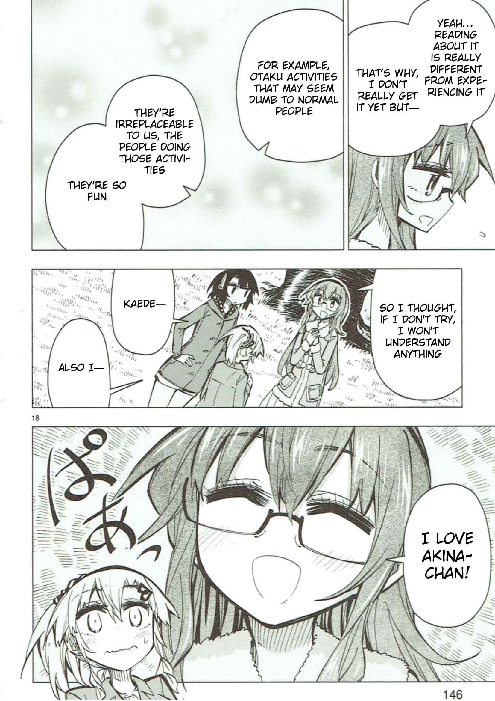 Page 18 Chapter 47 Shinozaki-san Ki wo Ota Shika ni!