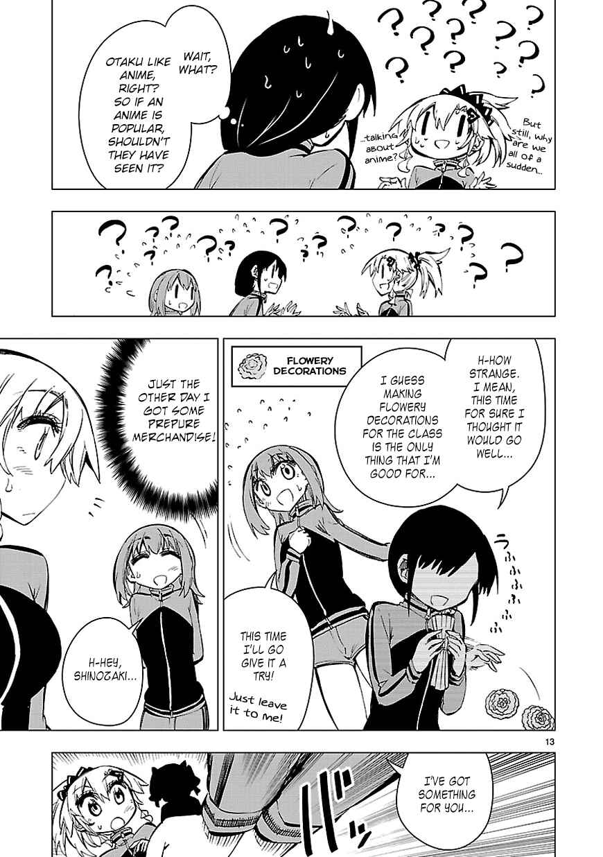 Page 13 Chapter 22 Shinozaki-san Ki wo Ota Shika ni!