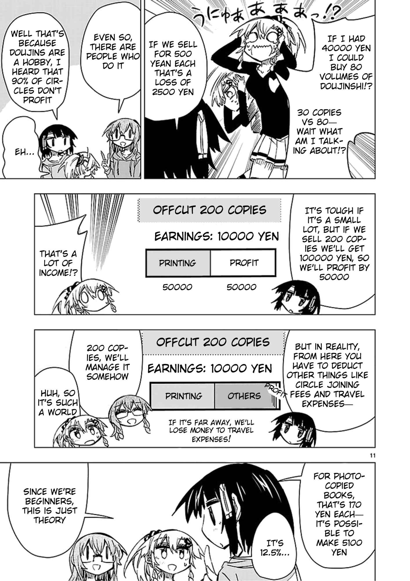 Page 11 Chapter 42 Shinozaki-san Ki wo Ota Shika ni!