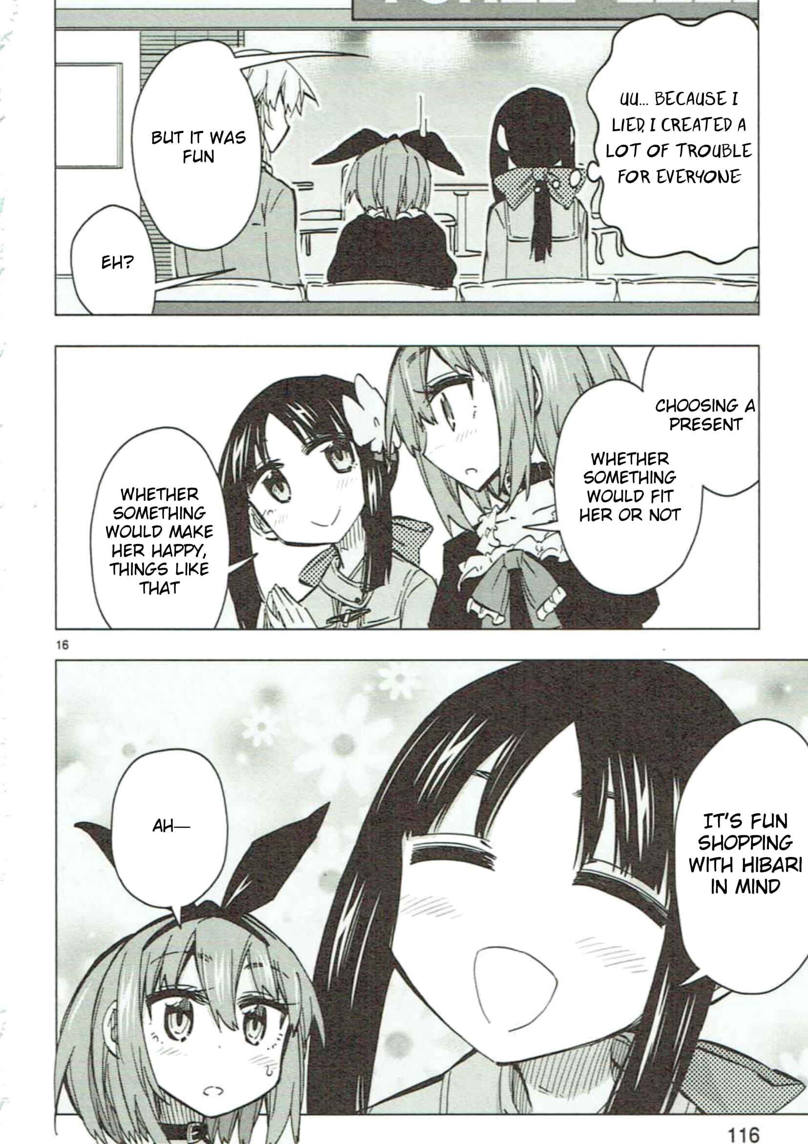 Page 16 Chapter 46 Shinozaki-san Ki wo Ota Shika ni!