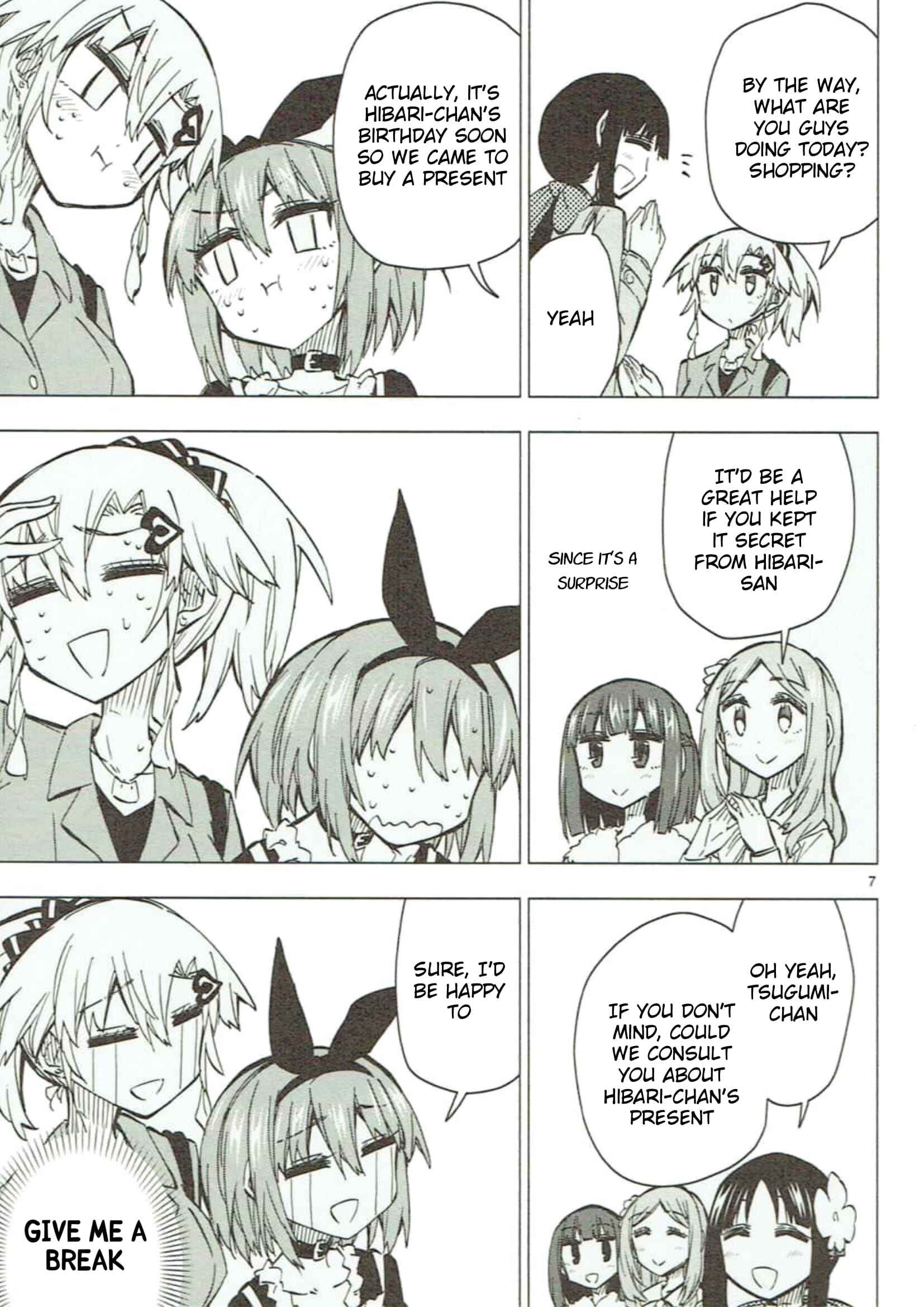 Page 7 Chapter 46 Shinozaki-san Ki wo Ota Shika ni!