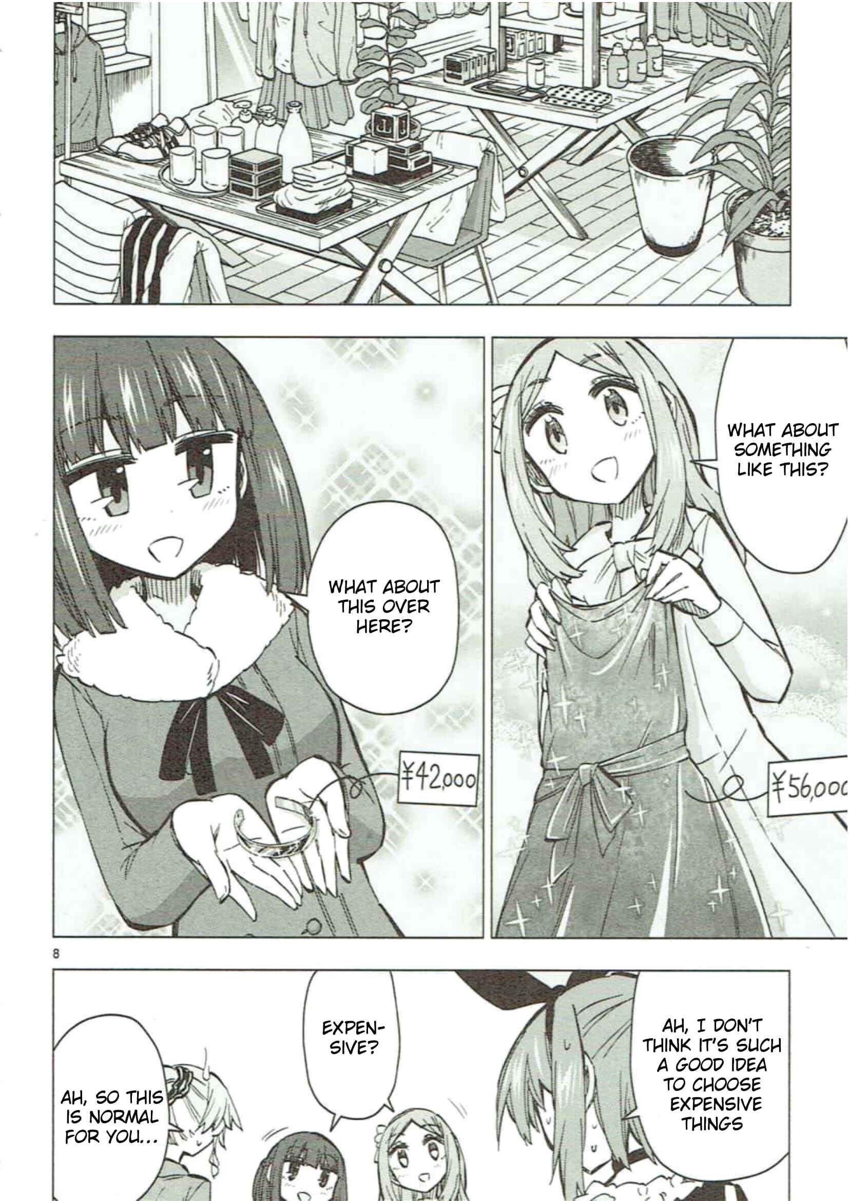 Page 8 Chapter 46 Shinozaki-san Ki wo Ota Shika ni!