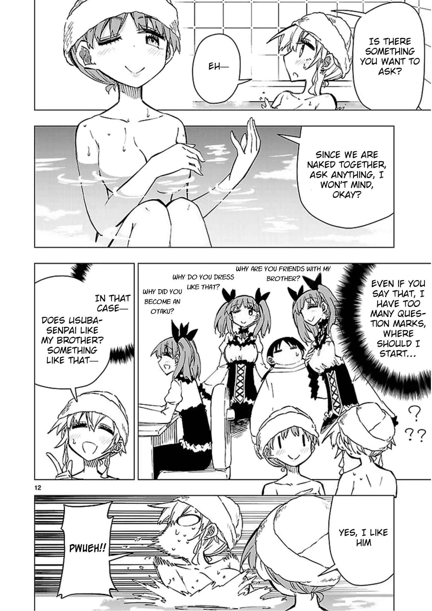 Page 12 Chapter 45 Shinozaki-san Ki wo Ota Shika ni!