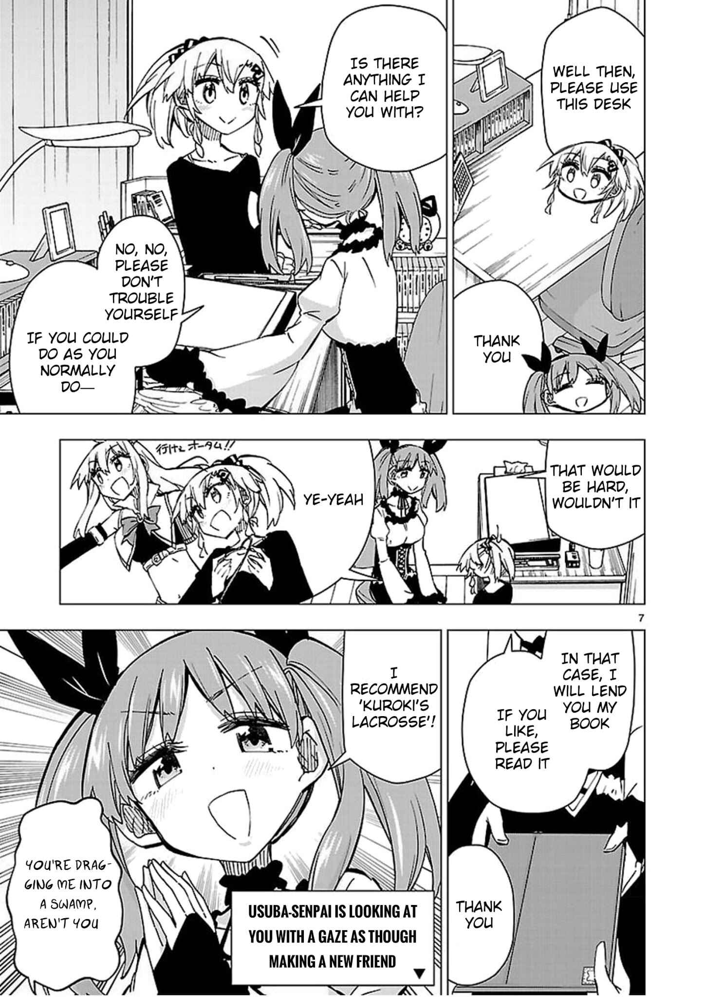 Page 7 Chapter 45 Shinozaki-san Ki wo Ota Shika ni!