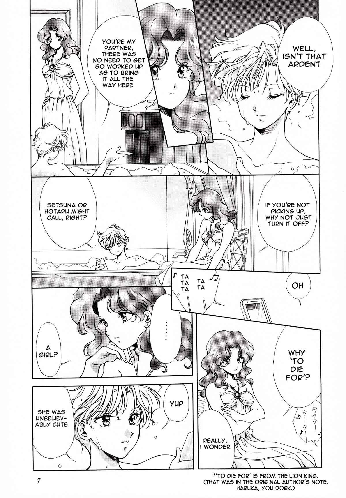 Page 6 Chapter Unknown_de87 Sailor Moon - Love and War (Doujinshi)