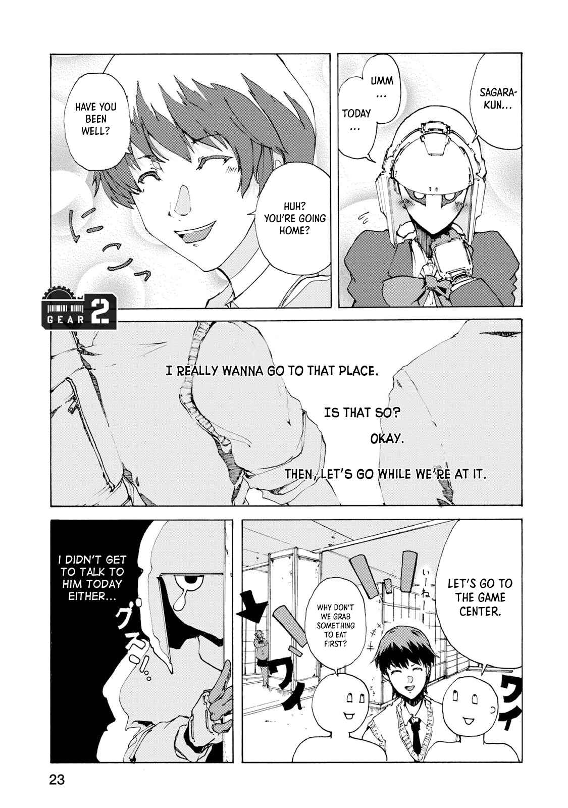 Page 1 Chapter 2 Gear in Love