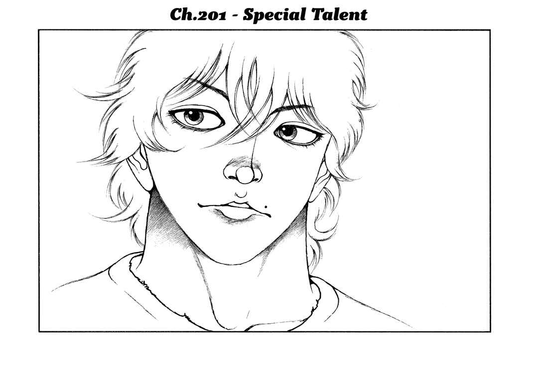 Page 1 Chapter 201 Baki Hanma - Son of Ogre (Shinsoban Release)