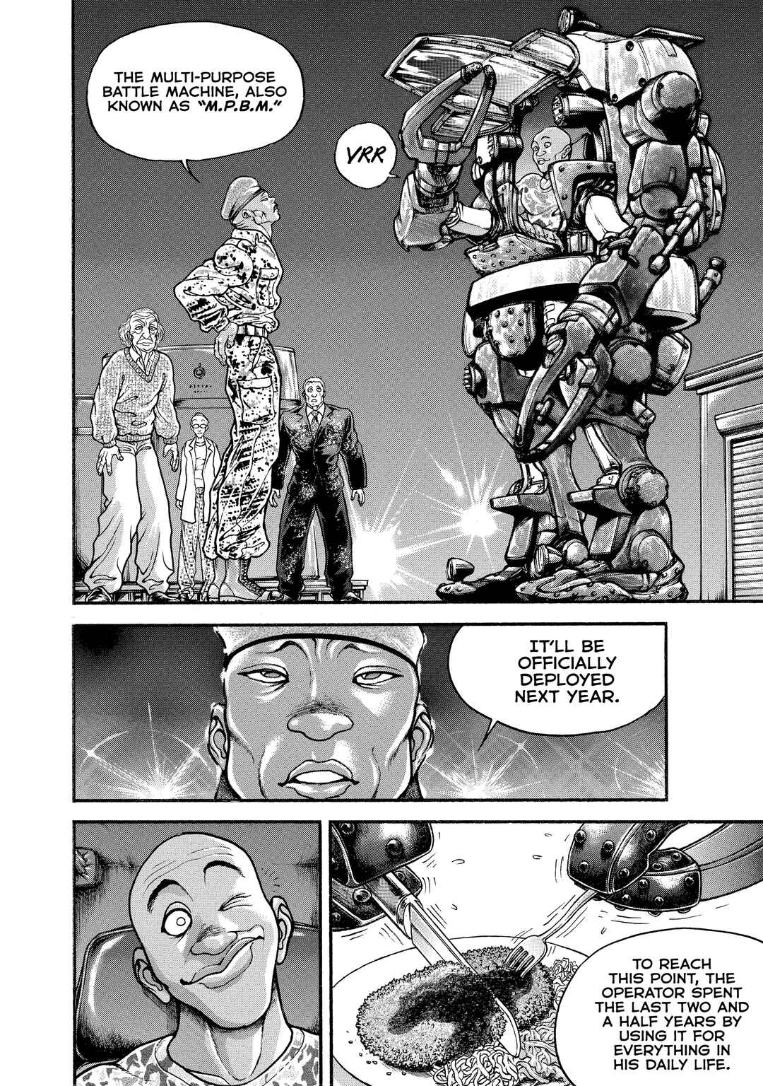 Page 12 Chapter 85 Baki Hanma - Son of Ogre (Shinsoban Release)