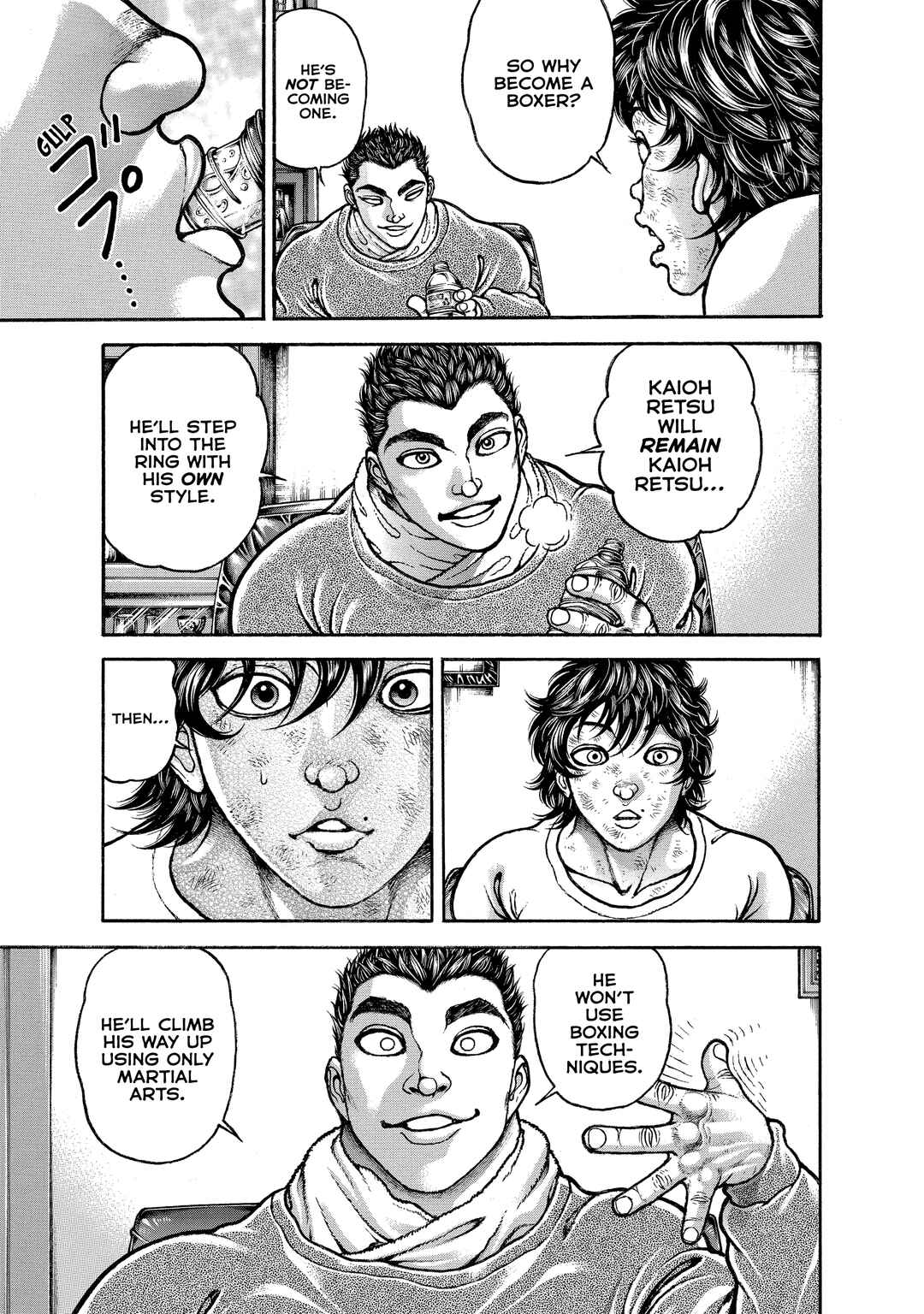 Page 11 Chapter 207 Baki Hanma - Son of Ogre (Shinsoban Release)