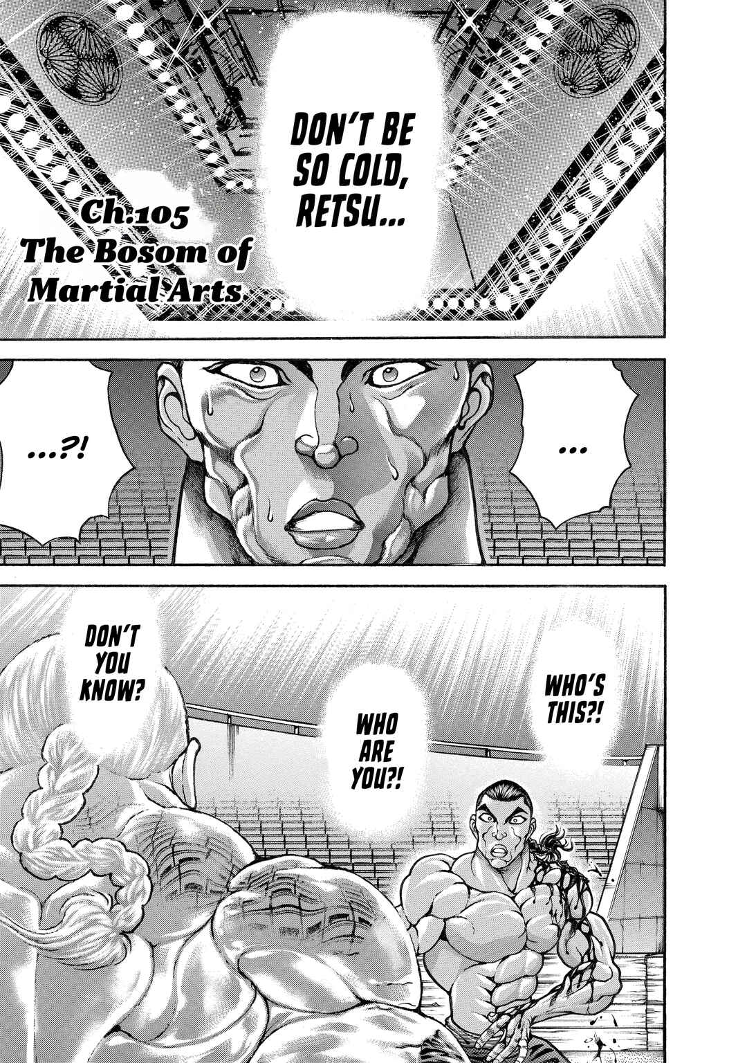 Page 1 Chapter 105 Baki Hanma - Son of Ogre (Shinsoban Release)