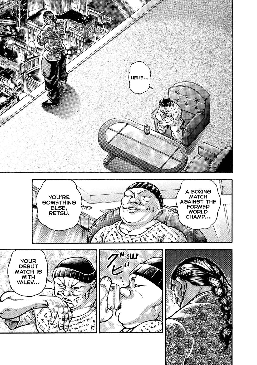 Page 11 Chapter 221 Baki Hanma - Son of Ogre (Shinsoban Release)