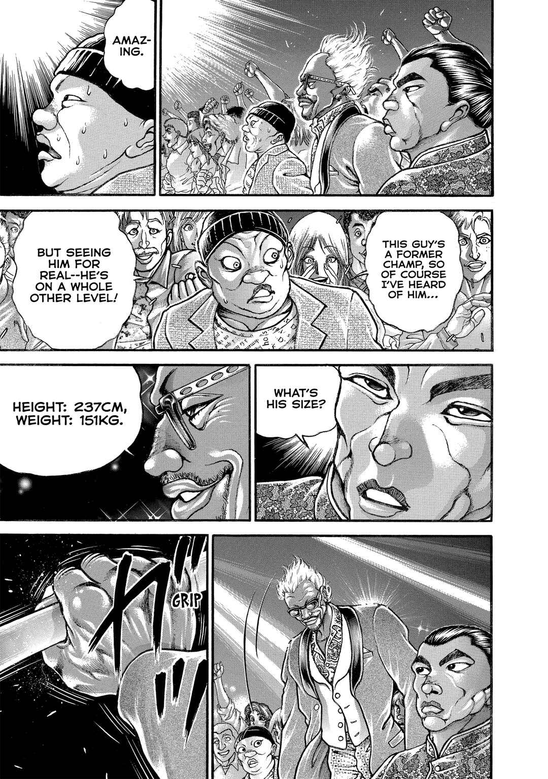 Page 15 Chapter 219 Baki Hanma - Son of Ogre (Shinsoban Release)