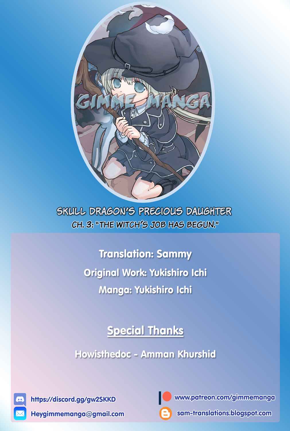 Page 1 Chapter 3 Hone Dragon no Mana Musume
