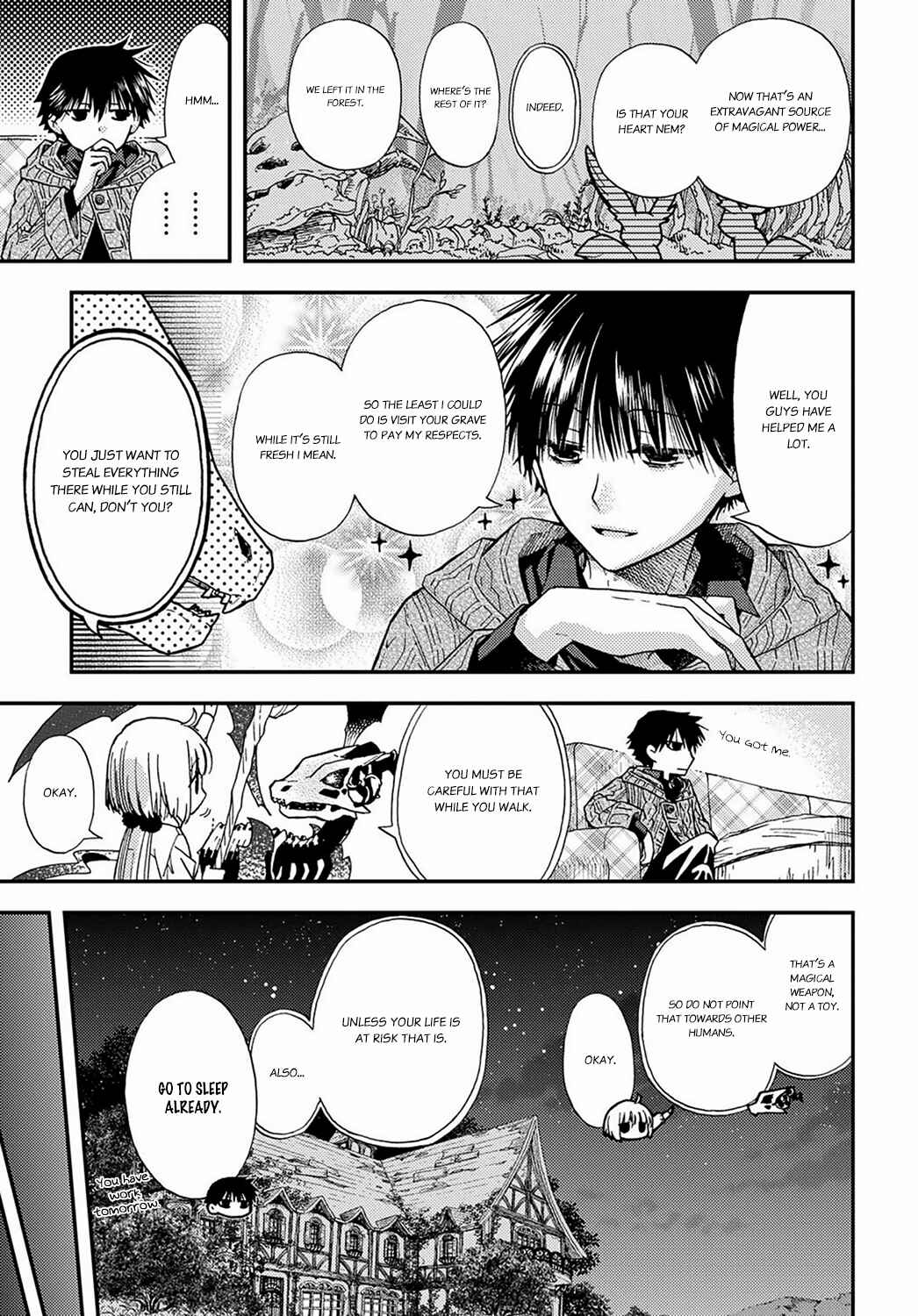 Page 12 Chapter 3 Hone Dragon no Mana Musume