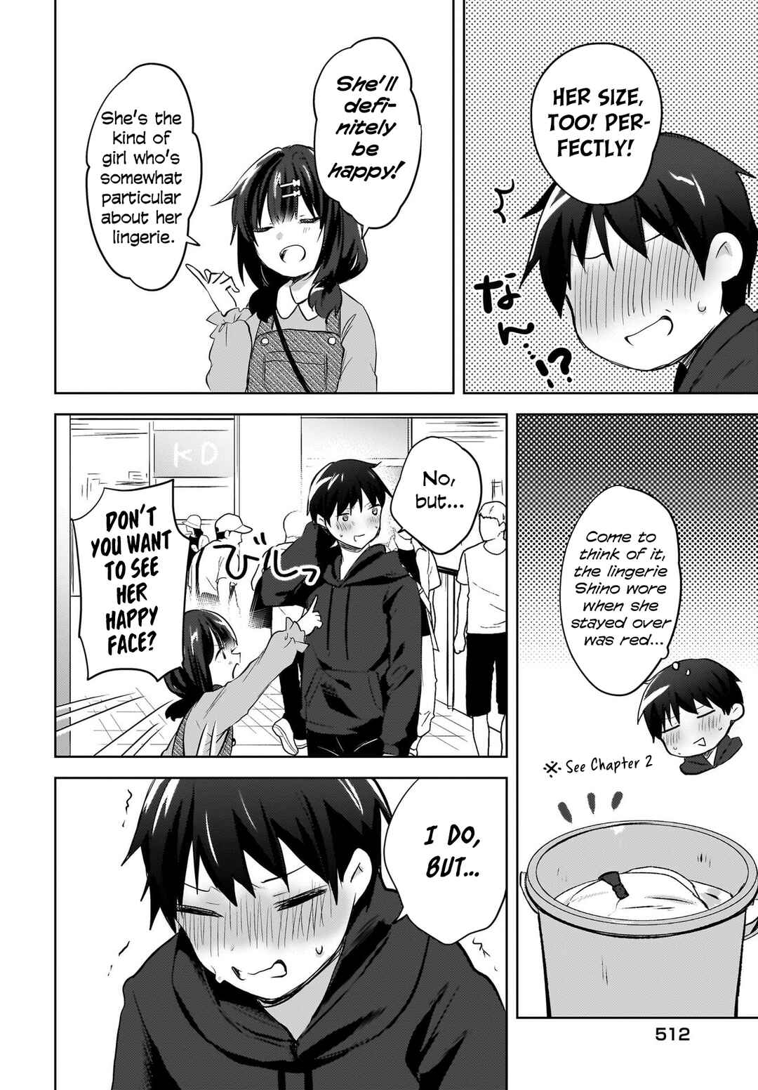 Page 3 Chapter 12 Ushiro no Seki no Gal ni Sukarete Shimatta. - Mou Ore wa Dame kamo Shirenai.