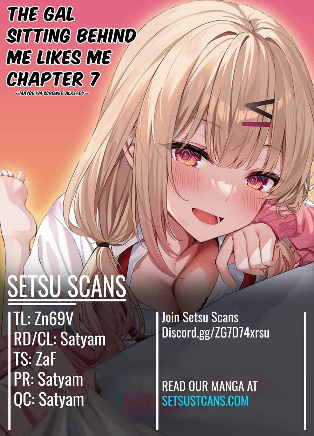 Page 1 Chapter 7 Ushiro no Seki no Gal ni Sukarete Shimatta. - Mou Ore wa Dame kamo Shirenai.