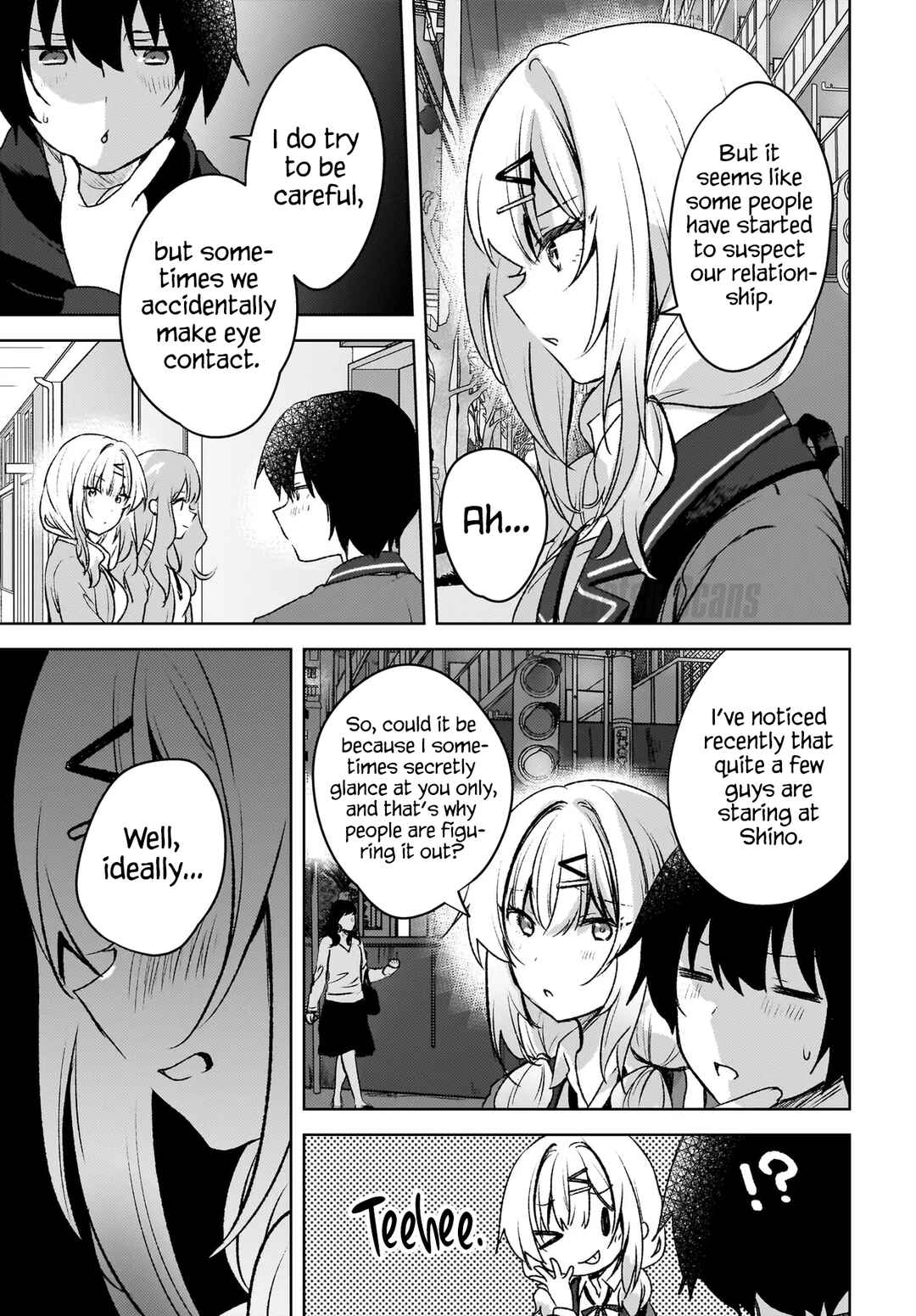 Page 12 Chapter 7 Ushiro no Seki no Gal ni Sukarete Shimatta. - Mou Ore wa Dame kamo Shirenai.