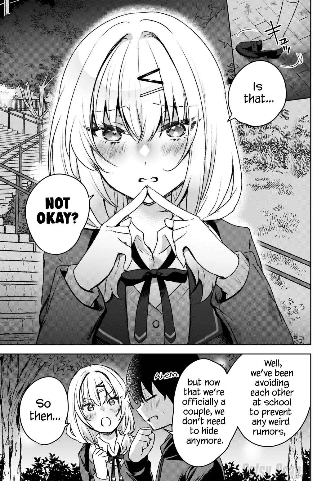 Page 14 Chapter 7 Ushiro no Seki no Gal ni Sukarete Shimatta. - Mou Ore wa Dame kamo Shirenai.