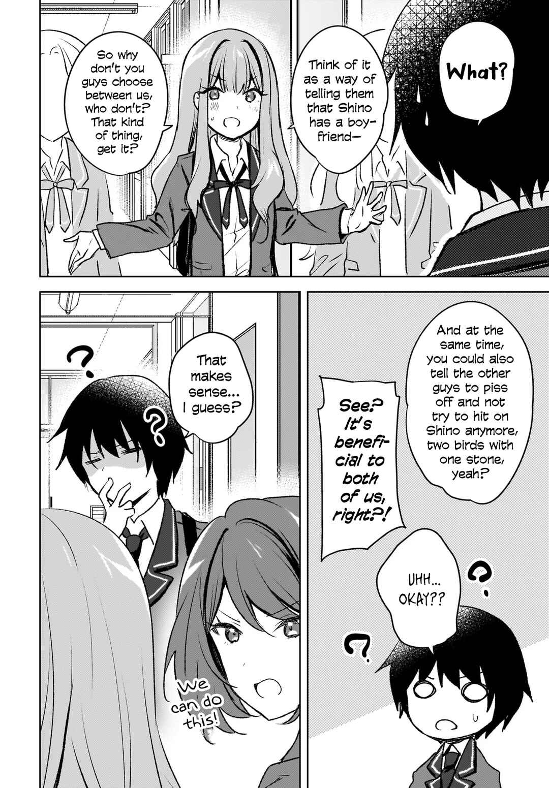Page 11 Chapter 8 Ushiro no Seki no Gal ni Sukarete Shimatta. - Mou Ore wa Dame kamo Shirenai.